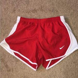 Red Nike shorts medium NWOT